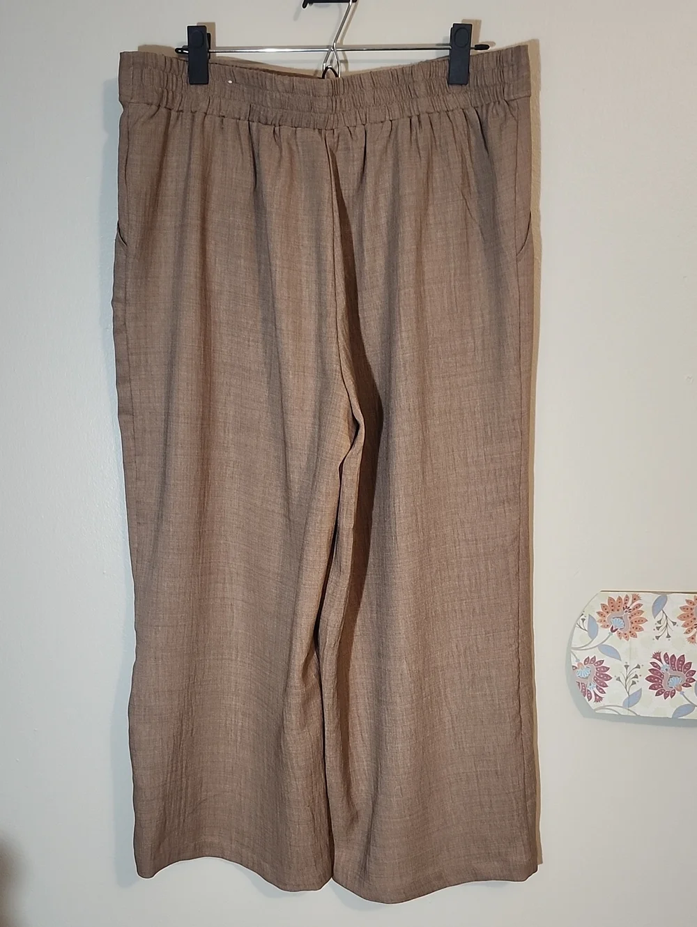Max Studio Linen Wide Leg XL